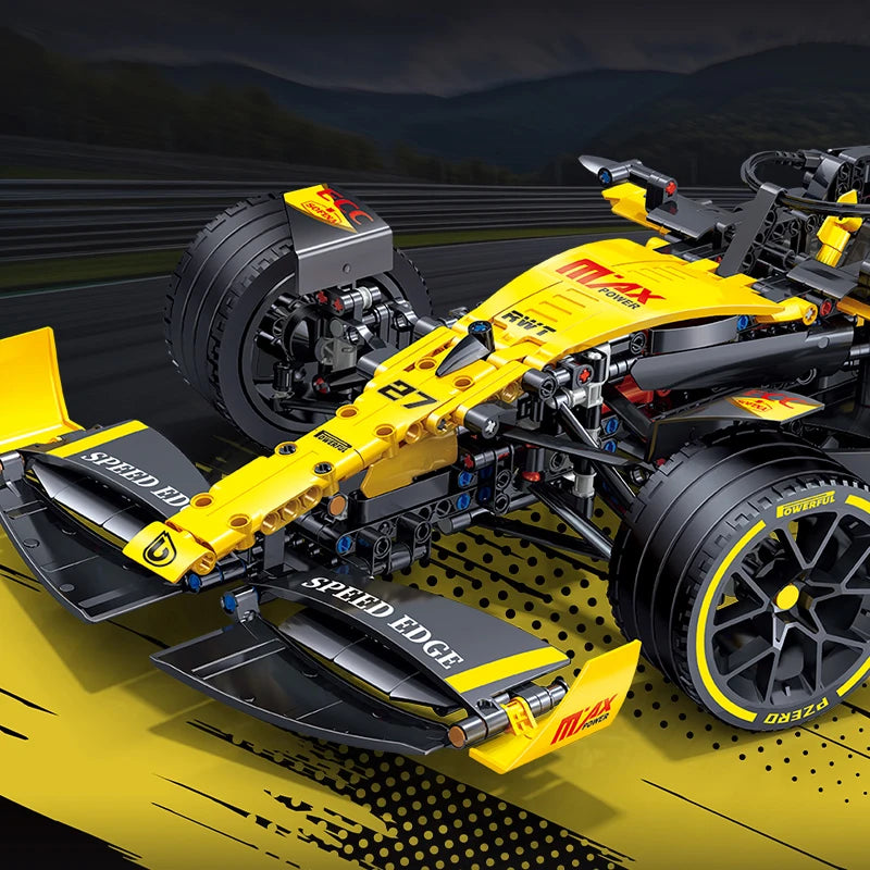 Formula Racing Car Building Blocks Set – 1650 Pcs High-Tech MOC Model Kit