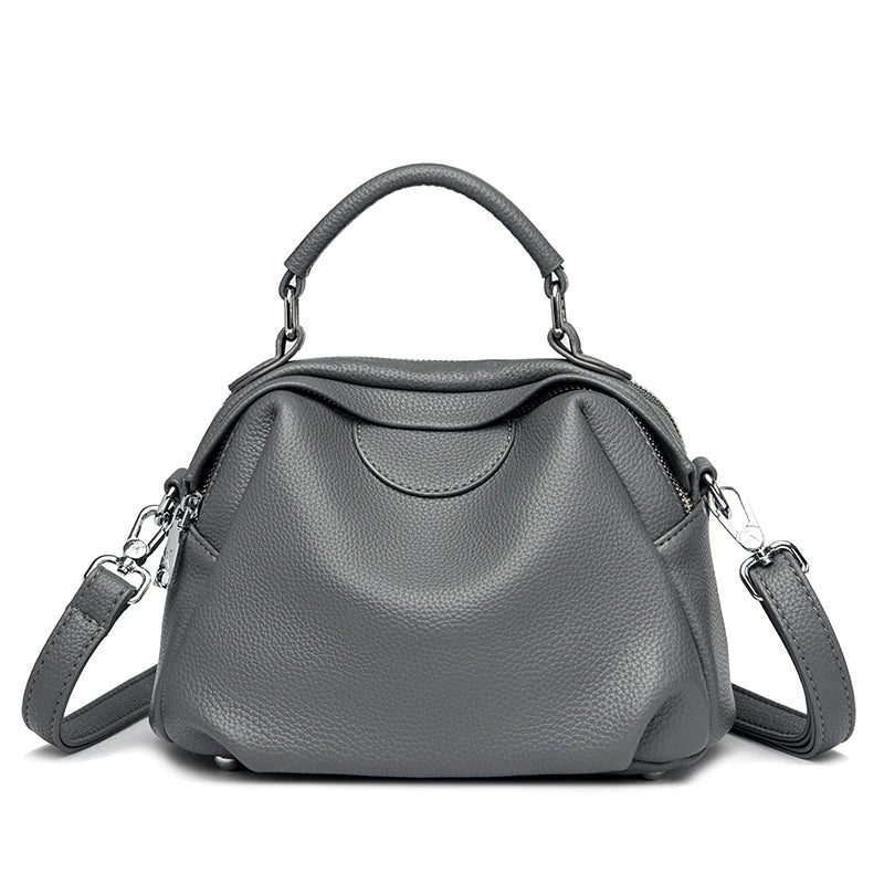 Soft PU Leather Tote Bag – Women's Large Capacity Shoulder Handbag