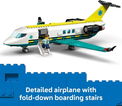 LEGO City 60465 Air Ambulance Rescue Plane Building Set