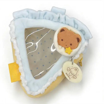 Cake Slice Plush Coin Purse – Kawaii Doll Display Bag