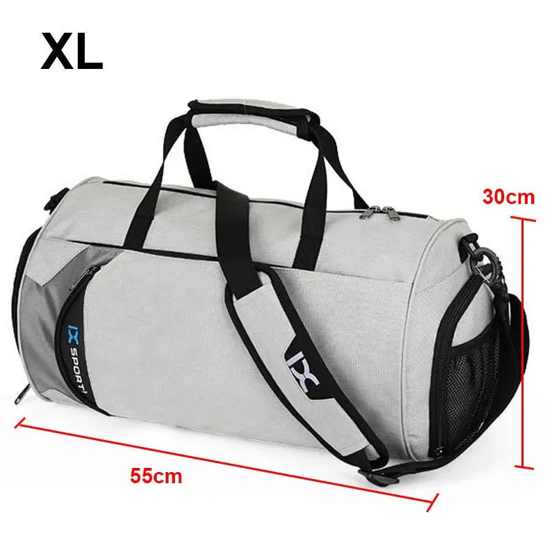 Gym Duffel Bag with Dry Wet Separation & Shoe Compartment
