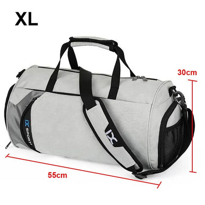 Gym Duffel Bag with Dry Wet Separation & Shoe Compartment