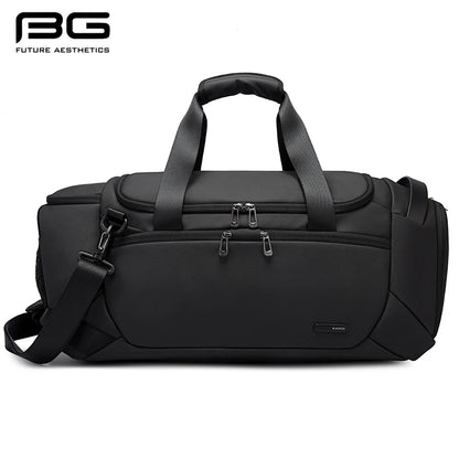 Waterproof Gym Duffel Bag with Shoe Compartment – 21 Inch Travel Bag