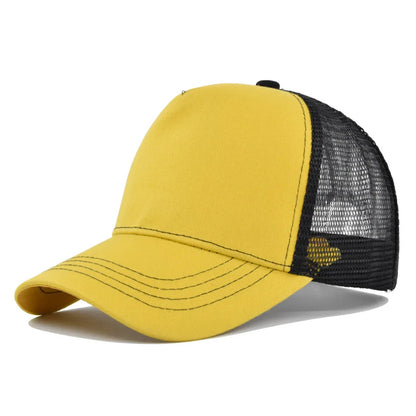 Trucker Hat – Breathable 5-Panel Mesh Baseball Cap Unisex