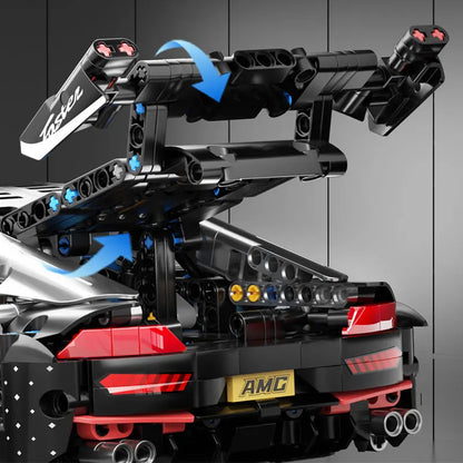Technical Racing Car Building Blocks Set – 1300pcs 1:14 Scale