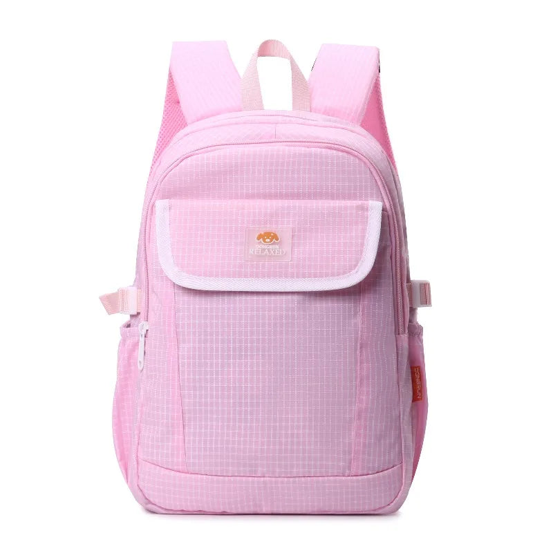 Nylon Women Backpack – Large Capacity Water-Resistant School & Travel Bag