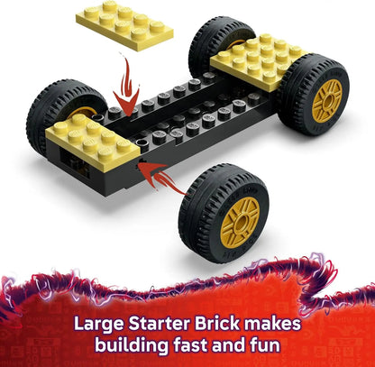 LEGO NINJAGO Rogue vs. Drix Race Car Duel 71840 – Dragons Rising