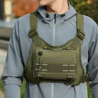 Tactical Chest Bag – Men's Outdoor Running Vest Pack