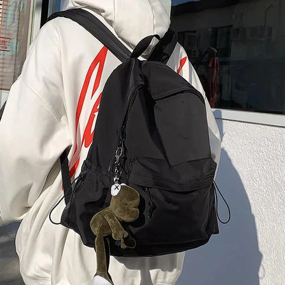 Large Capacity Nylon Backpack for Women & Students