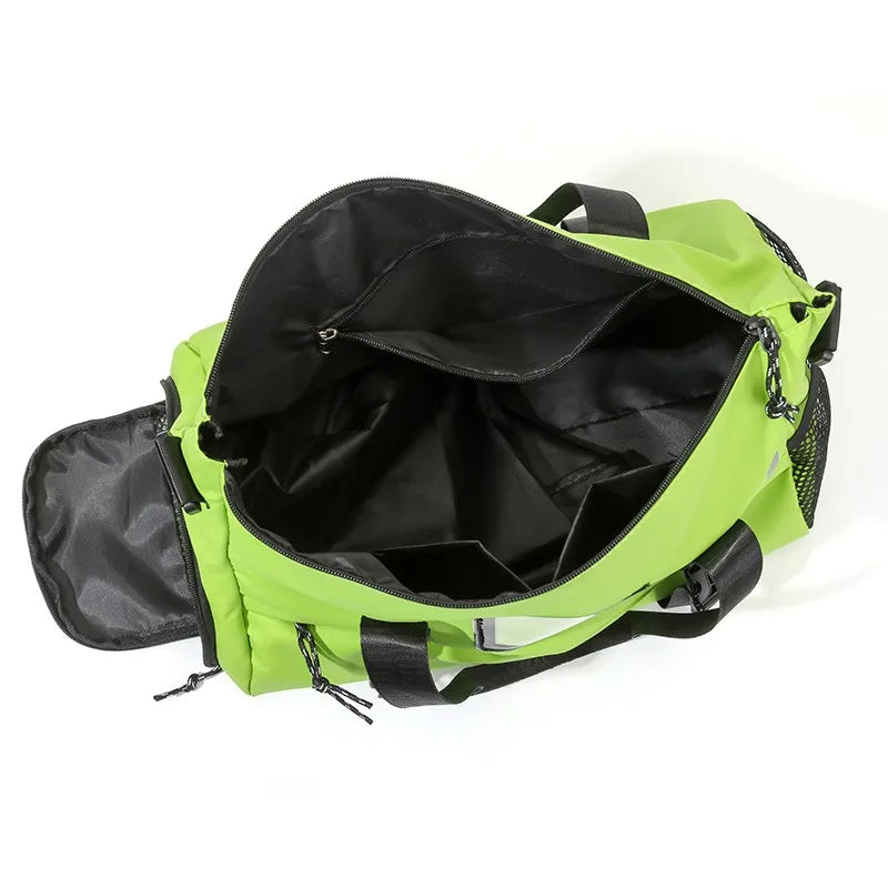 Sports Gym Duffel Bag with Independent Shoe Compartment