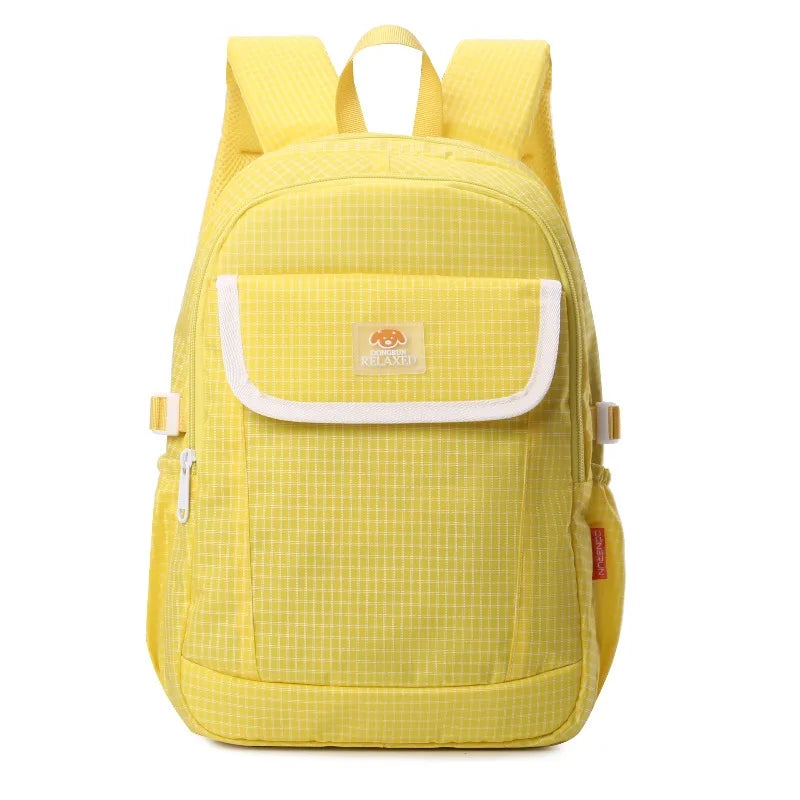 Nylon Women Backpack – Large Capacity Water-Resistant School & Travel Bag