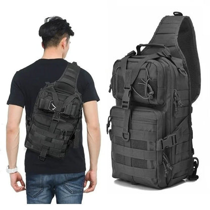 Tactical Sling Backpack Waterproof EDC Assault Pack Outdoor Camping