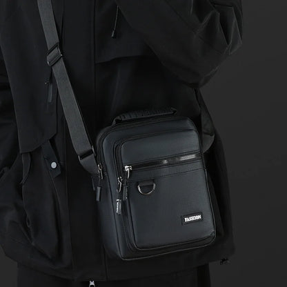 Men's Messenger Shoulder Bag – Lightweight Oxford Crossbody
