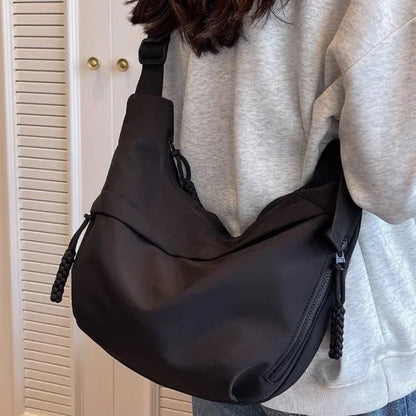 Nylon Hobo Crossbody Bag for Women