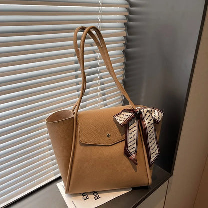 Winter Women S Bag Tote Portable Large Capacity Work Commuting Shoulder Tide