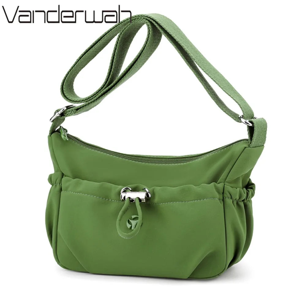 Waterproof Nylon Crossbody Shoulder Bag for Women