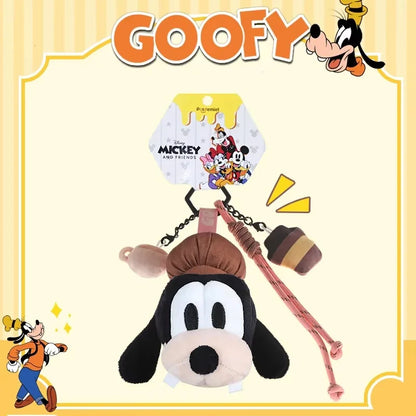 Disney Character Plush Keychain – Mickey & Friends Pendant