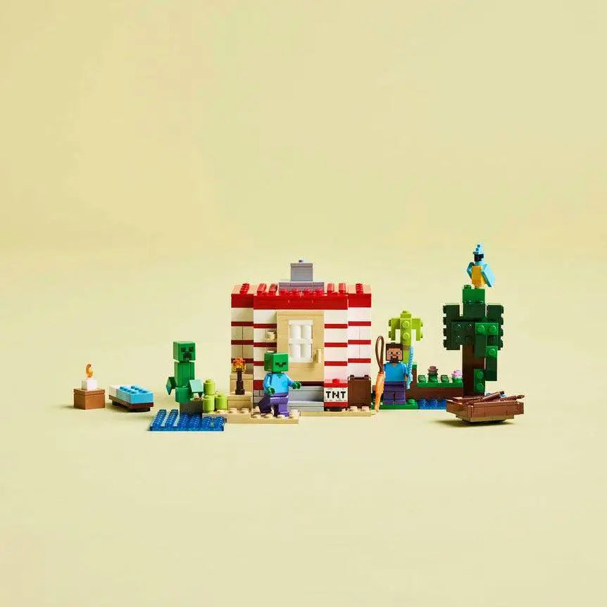 LEGO Minecraft 21275 The TNT Jungle House Building Set