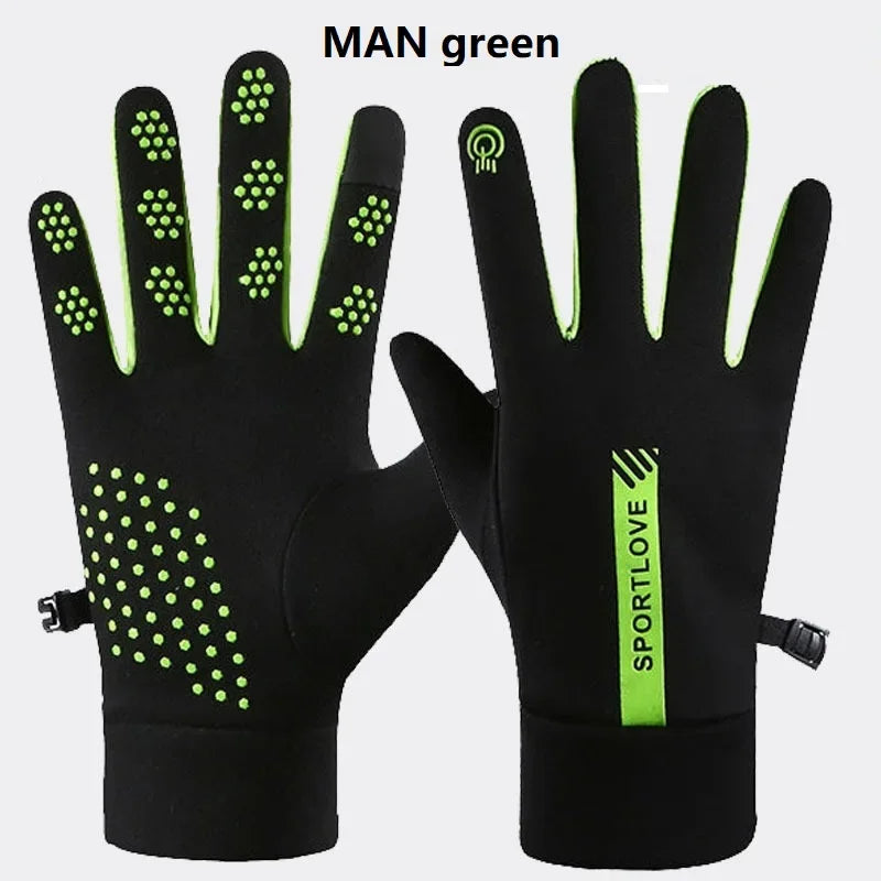 Waterproof Winter Sports Gloves – Anti-Slip Touchscreen Cycling