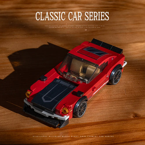 Classic Racing Car Building Blocks – JDM Sport Model Kit
