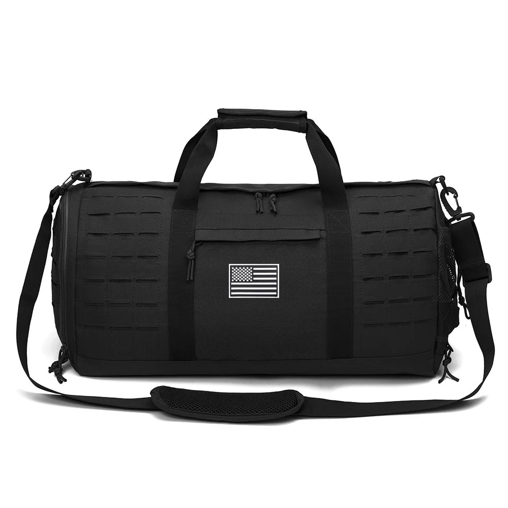 40L Tactical Duffel Bag – Military MOLLE Gym & Travel Bag