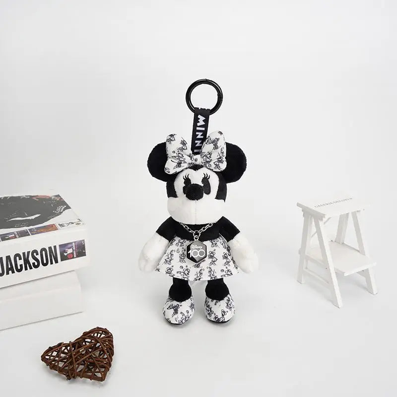 Cute Cartoon Plush Doll Keychain – Mini Bag Charm Pendant