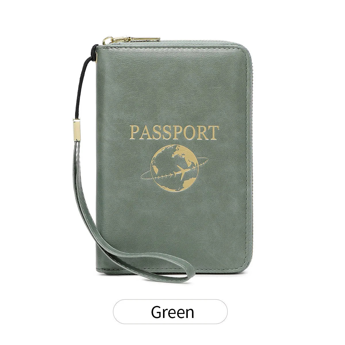 RFID Blocking Passport Holder & Travel Wallet – Credit Card Bag for Women & Men