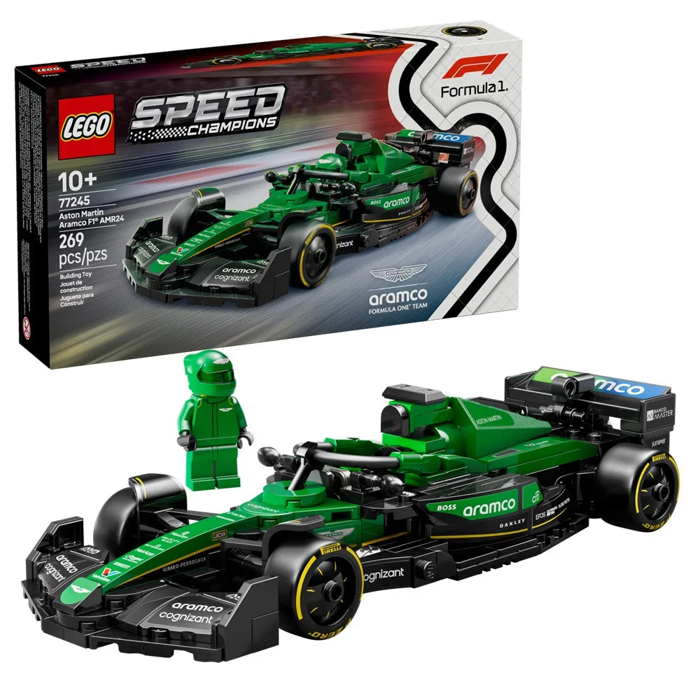 LEGO Speed Champions Aston Martin Aramco F1 AMR24 Car 77245