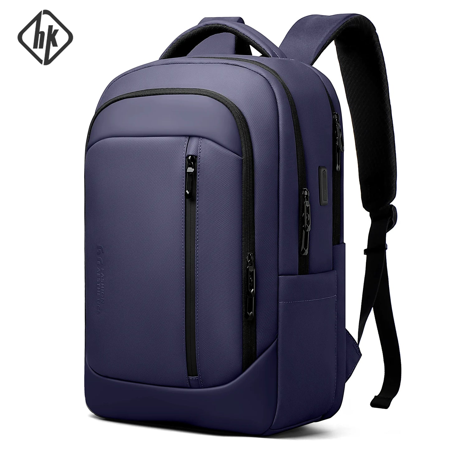 Airline-Approved Laptop Backpack for Men – 17" Business Rucksack with USB Port