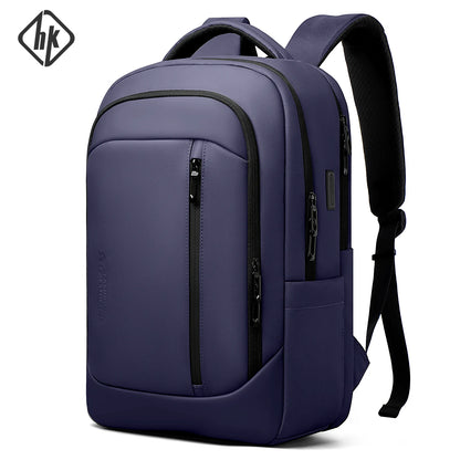 Airline-Approved Laptop Backpack for Men – 17" Business Rucksack with USB Port