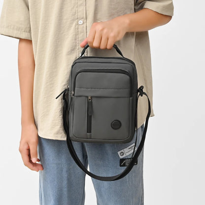 Men's Business Crossbody Bag – Multi-Compartment Shoulder Bag