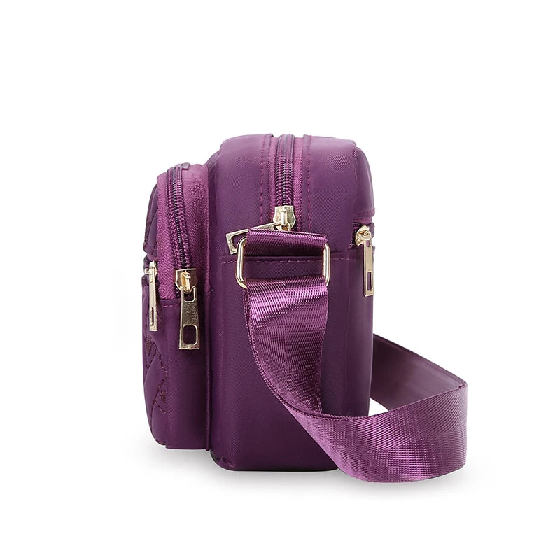 Waterproof Oxford Crossbody Bag for Women – Large Capacity Shoulder Purse