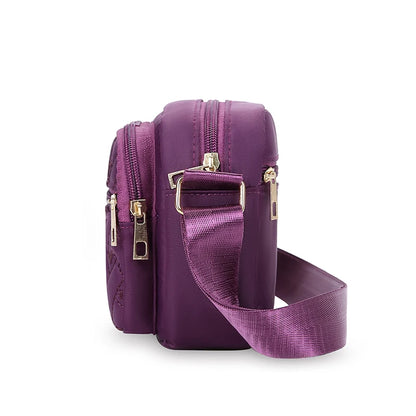 Waterproof Oxford Crossbody Bag for Women – Large Capacity Shoulder Purse