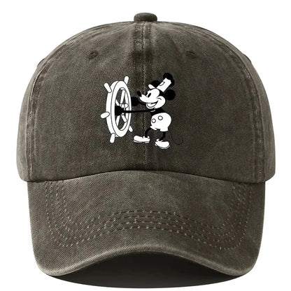 Mickey Mouse Baseball Cap – Vintage Cartoon Trucker Hat
