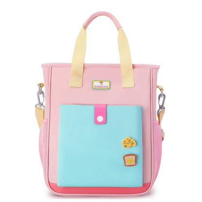 3-in-1 Girls School Bag – Large Waterproof Nylon Backpack & Crossbody Tote