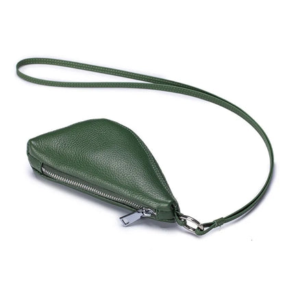 Lanyard Neck Coin Purse – Korean Style Mini Wallet with Wrist Strap