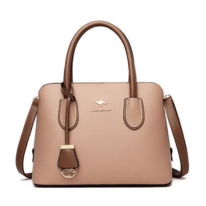 Leather Luxury Tote Bag Women Large Capacity Crossbody