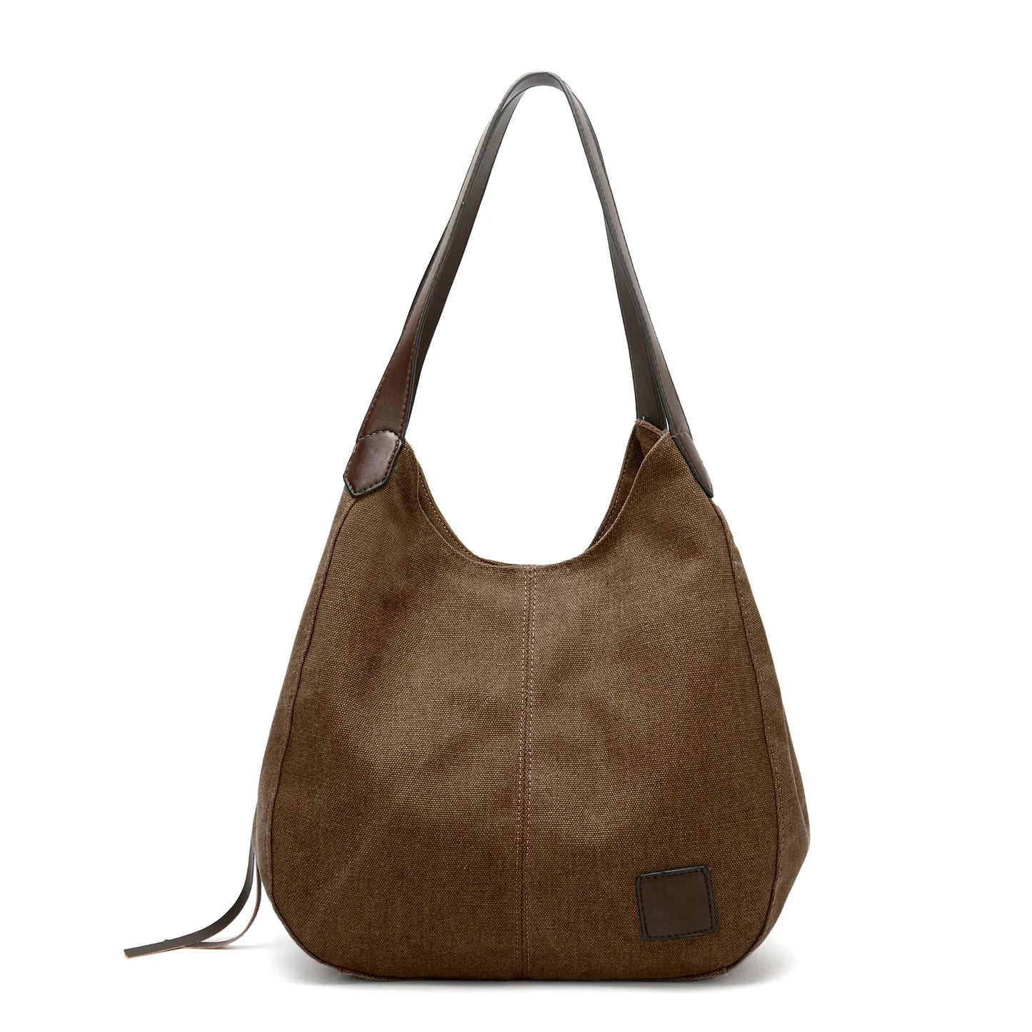 Canvas Hobo Shoulder Bag for Women – Large Capacity Tote