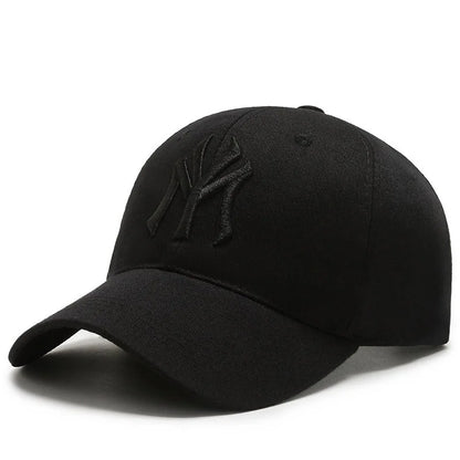 Embroidered Letter Baseball Cap – Unisex Adjustable Snapback Hat