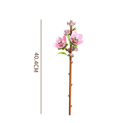 Flower & Plant Building Blocks Set – Eternal Bouquet Home Decor Model