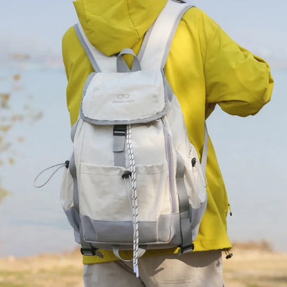 Large Capacity Nylon Backpack for Travel, Hiking & College