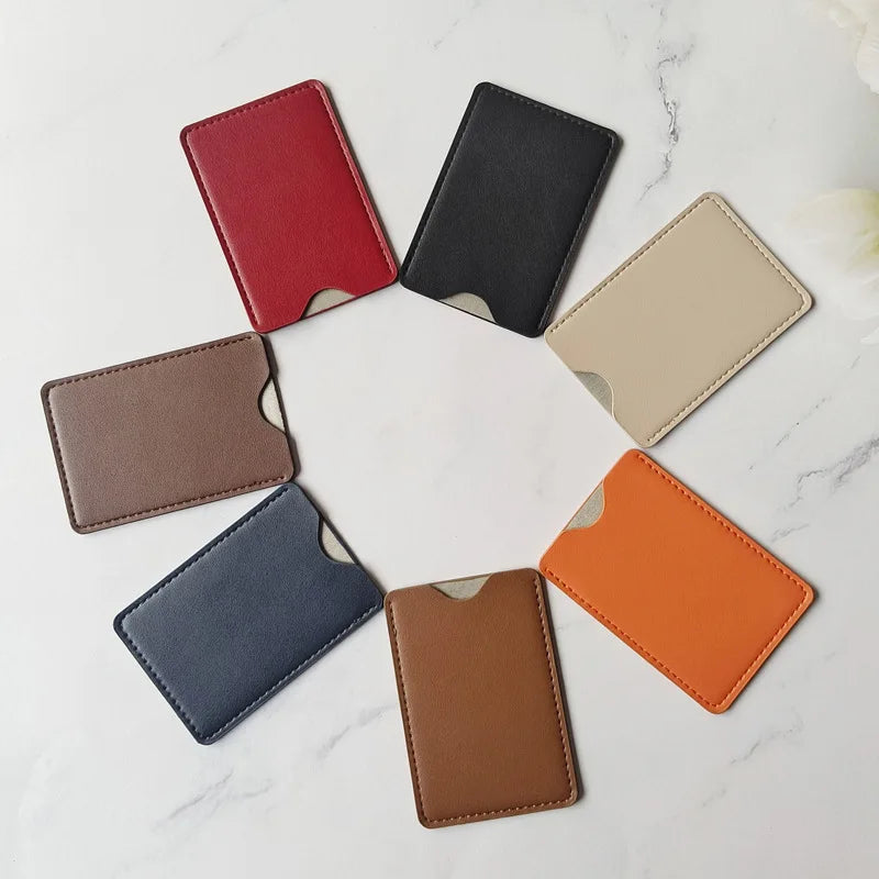 RFID Blocking Slim Card Holder Wallet – PU Leather, Unisex