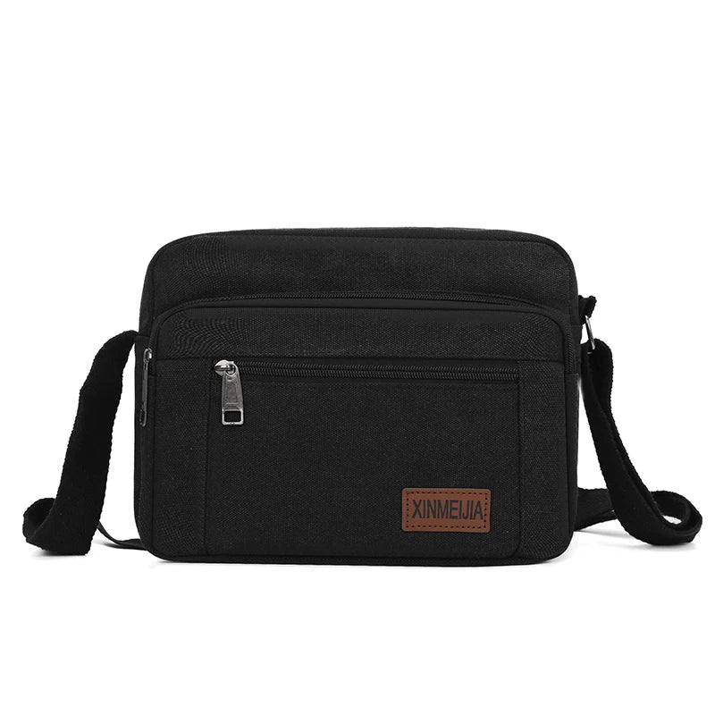 Men's Shoulder Crossbody Bag Multi-Compartment