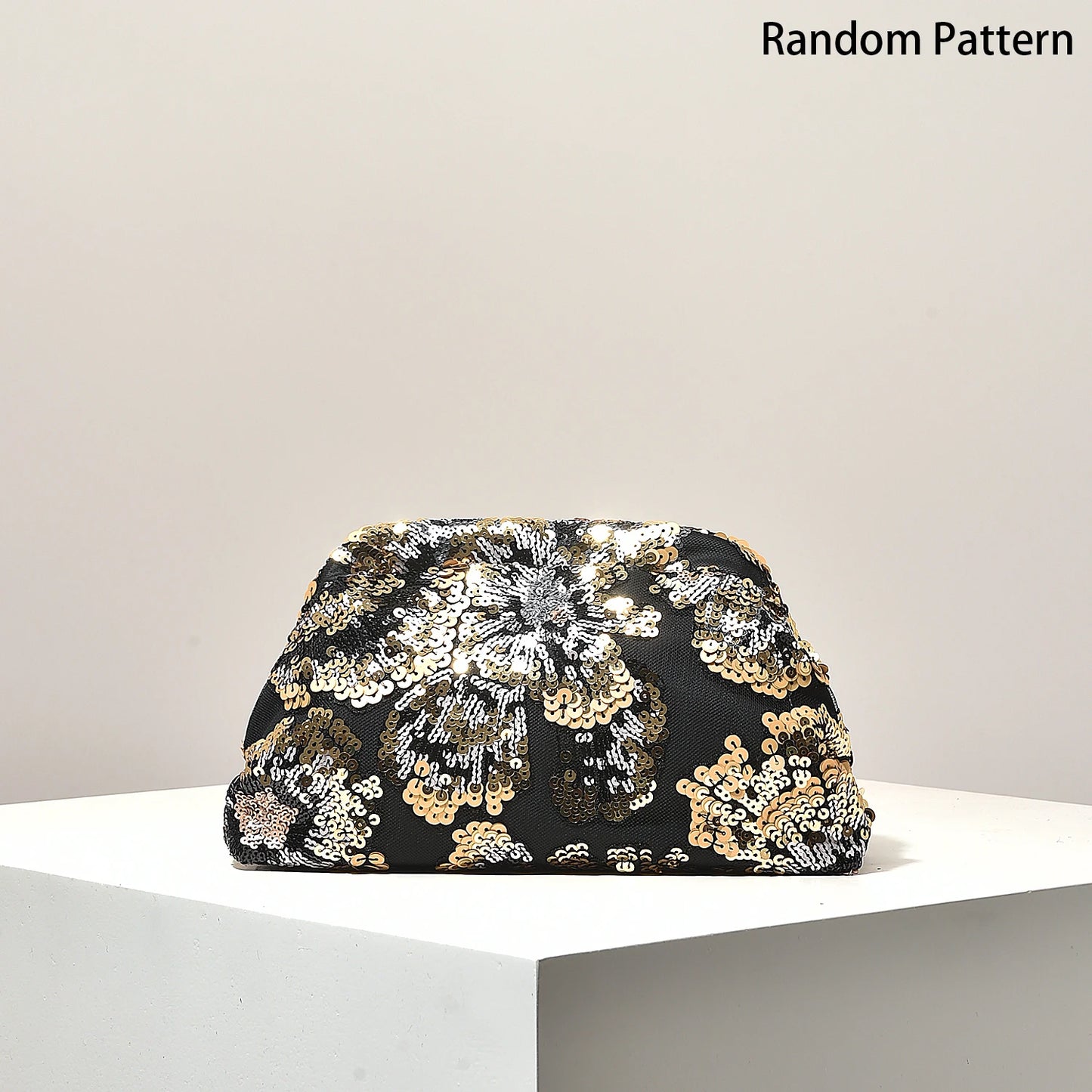 Clutch Bag Women Floral Bag Sequin Bag Gala Night Party Outfits Prom Bag