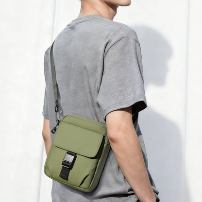 Waterproof Crossbody Bag for Men – Lightweight Shoulder Messenger Bag with Phone Pouch