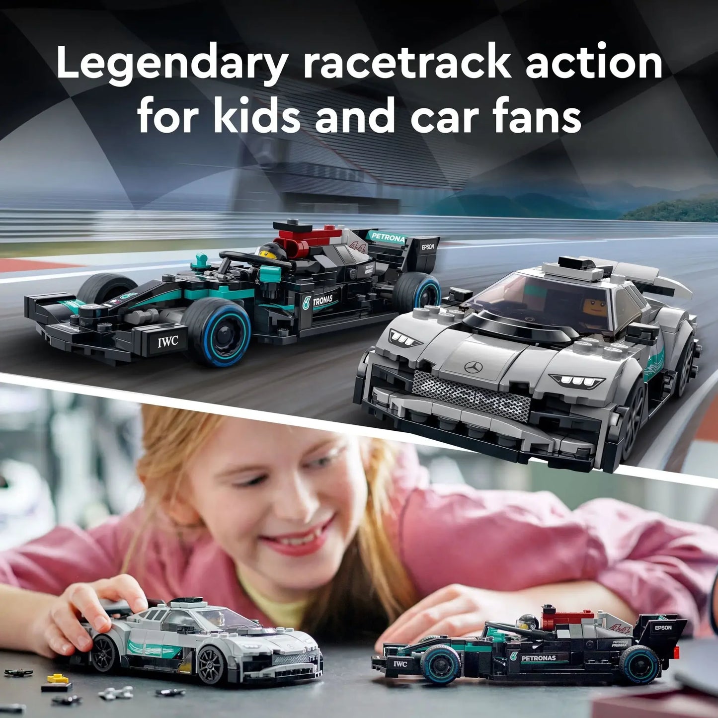 LEGO Speed Champions Mercedes-AMG F1 W12 & Project One 76909