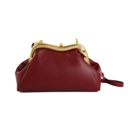 Luxury Evening Clutch Bag – Women's Elegant Chain Purse for Wedding & Party
