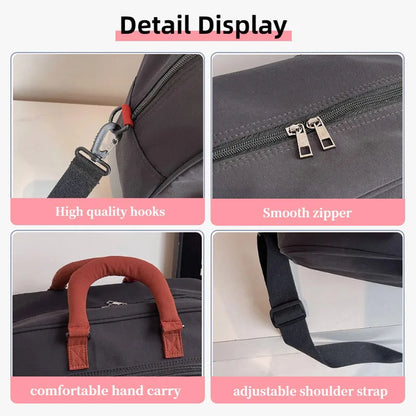 Large Capacity Travel Duffel Bag – Yoga & Gym Weekender
