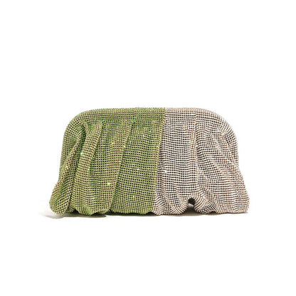 Crystal Evening Clutch Bag – Women's Diamond Party Purse