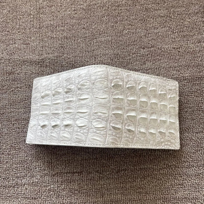 Himalayan Crocodile Leather Wallet – Men's Slim Bifold